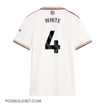 Arsenal Ben White #4 Tredjetrøje Dame 2025-26 Kortærmet Arsenal Ben White #4 Tredjetrøje Dame 2025-26 Kortærmet